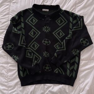 Gosha Rubchinskiy Soccer Pattern Sweater